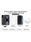 iPhone 17 256GB + Neopack Clear Hybrid Case + Privacy Filter/Glass + 20W Adapter